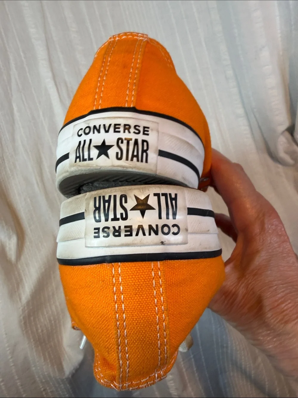 Converse Chuck Taylor All Star OX Pumpkin Orange Low-Top Canvas Sneakers Unisex
